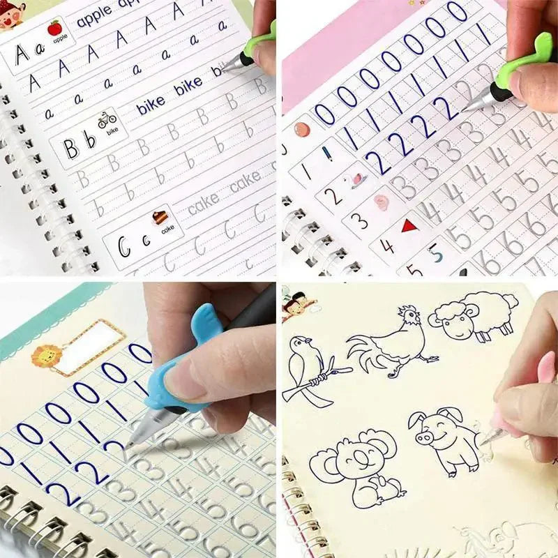 Sank Magic Practice Book for Kids Set of 4