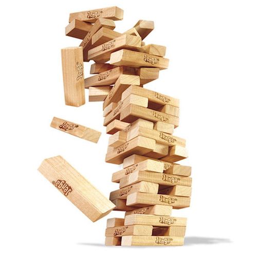Classic 2 in 1 Jenga Wooden Stalking Tower