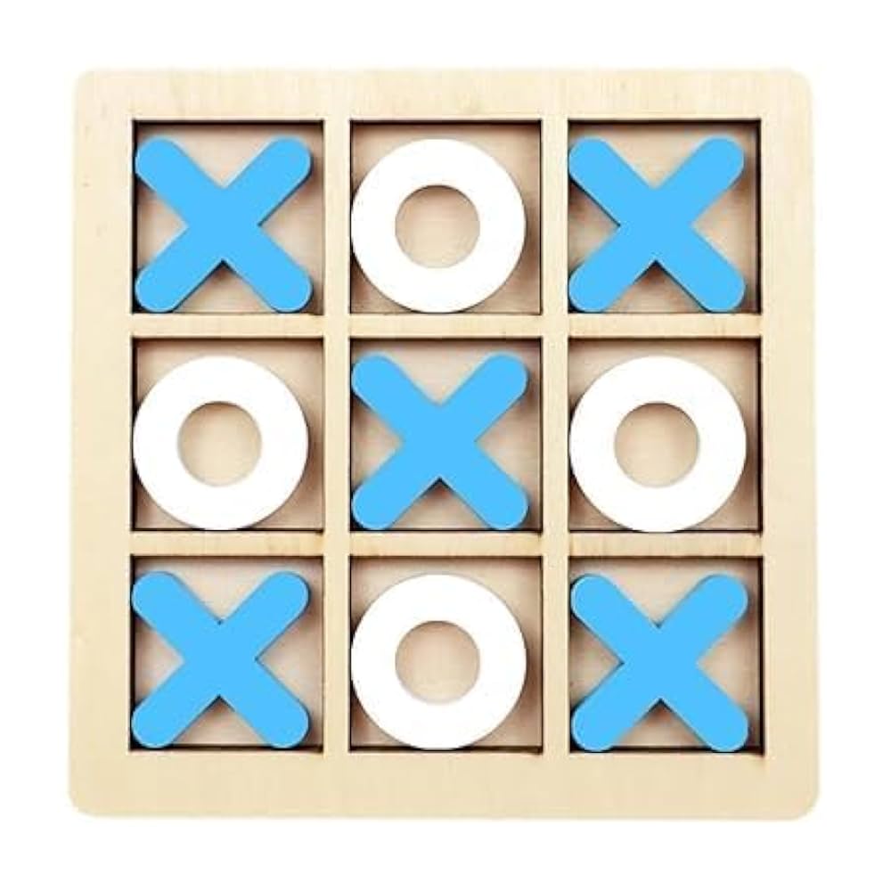 Tic Tac Wooden Game Large