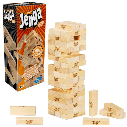 Classic 2 in 1 Jenga Wooden Stalking Tower