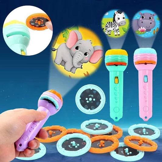 Kids Flashlight Torch Projector