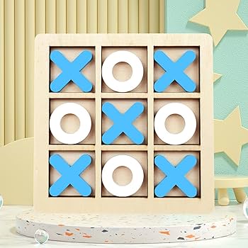 Tic Tac Wooden Game Small