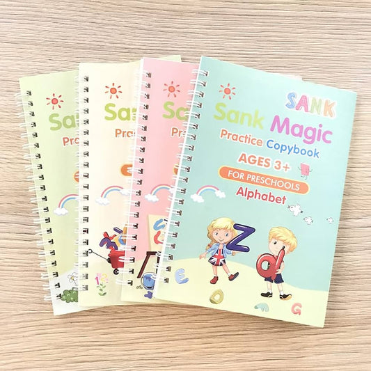 Sank Magic Practice Book for Kids Set of 4