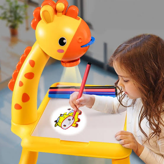 Kids LED Projector Drawing Table