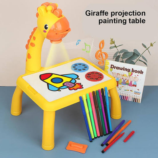 Kids LED Projector Drawing Table