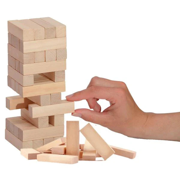 Classic 2 in 1 Jenga Wooden Stalking Tower