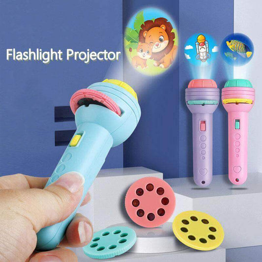 Kids Flashlight Torch Projector