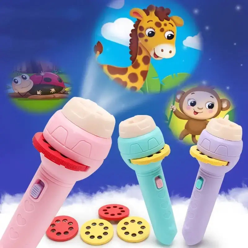 Kids Flashlight Torch Projector