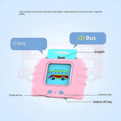 Fun English & Urdu Flashcard Reader Learning Machine