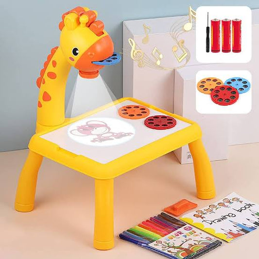 Kids LED Projector Drawing Table